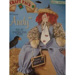 Daisy Kingdom Scarecrow Andy Doll Kit 22"